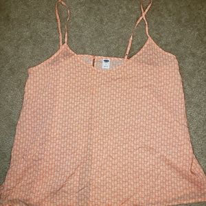 Old navy open back spaghetti strap top